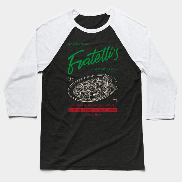 Fratelli's Restaurant v2 Baseball T-Shirt by Hataka